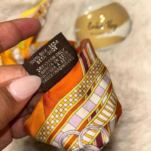 Hermes Brides Et Gris-Gris Bandeau - Picture 3 of 13